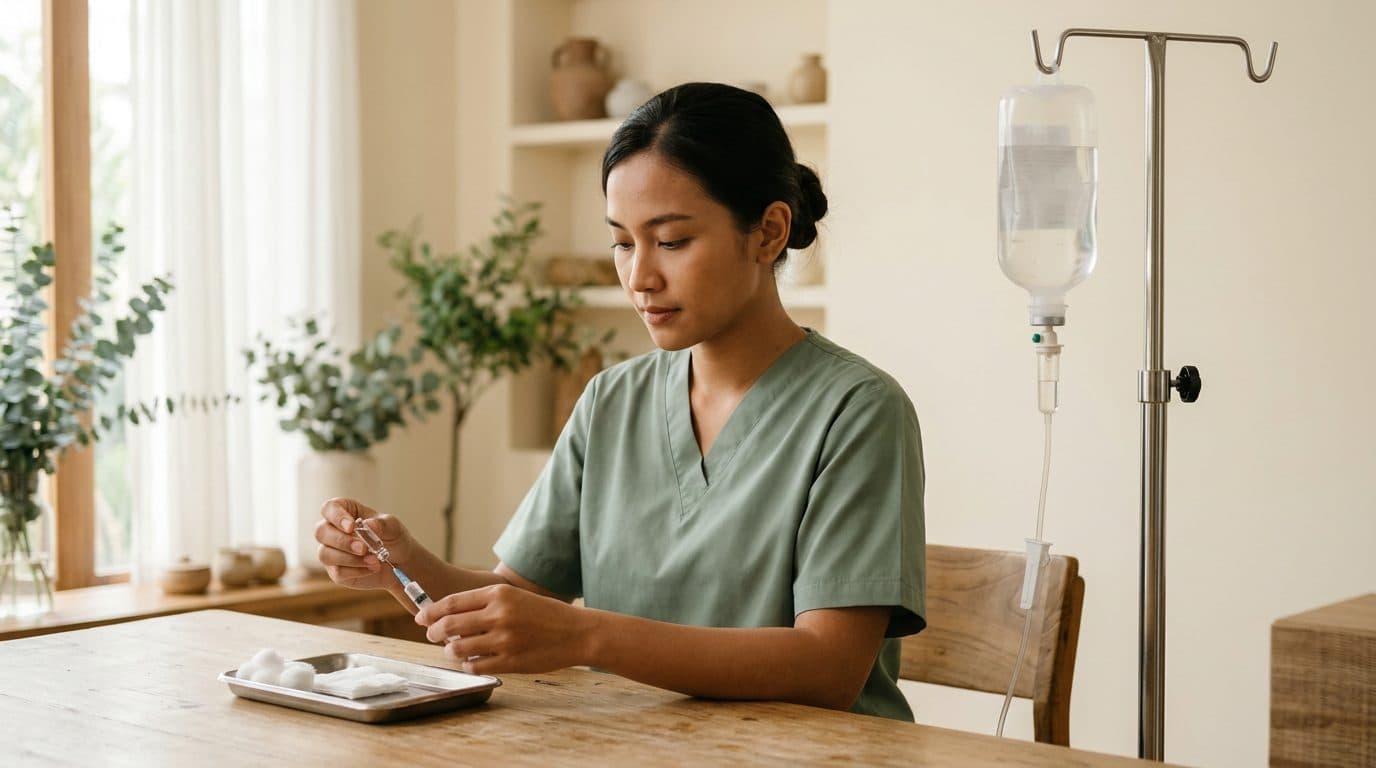 Suntik vitamin C atau infus: mana yang sebenarnya kamu butuhkan
