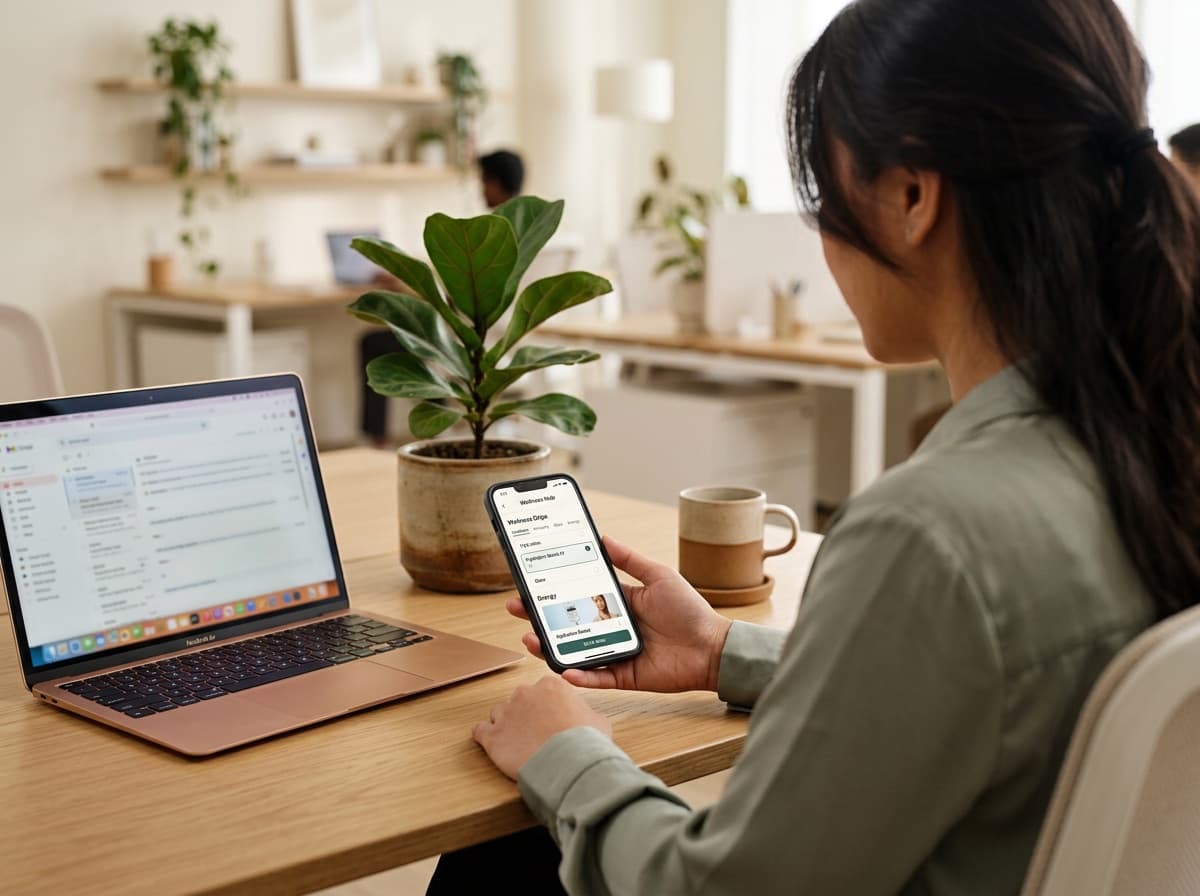 Memilih Boost Drip lewat aplikasi di ponsel